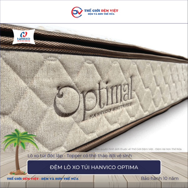 Đệm lò xo Hanvico Optima